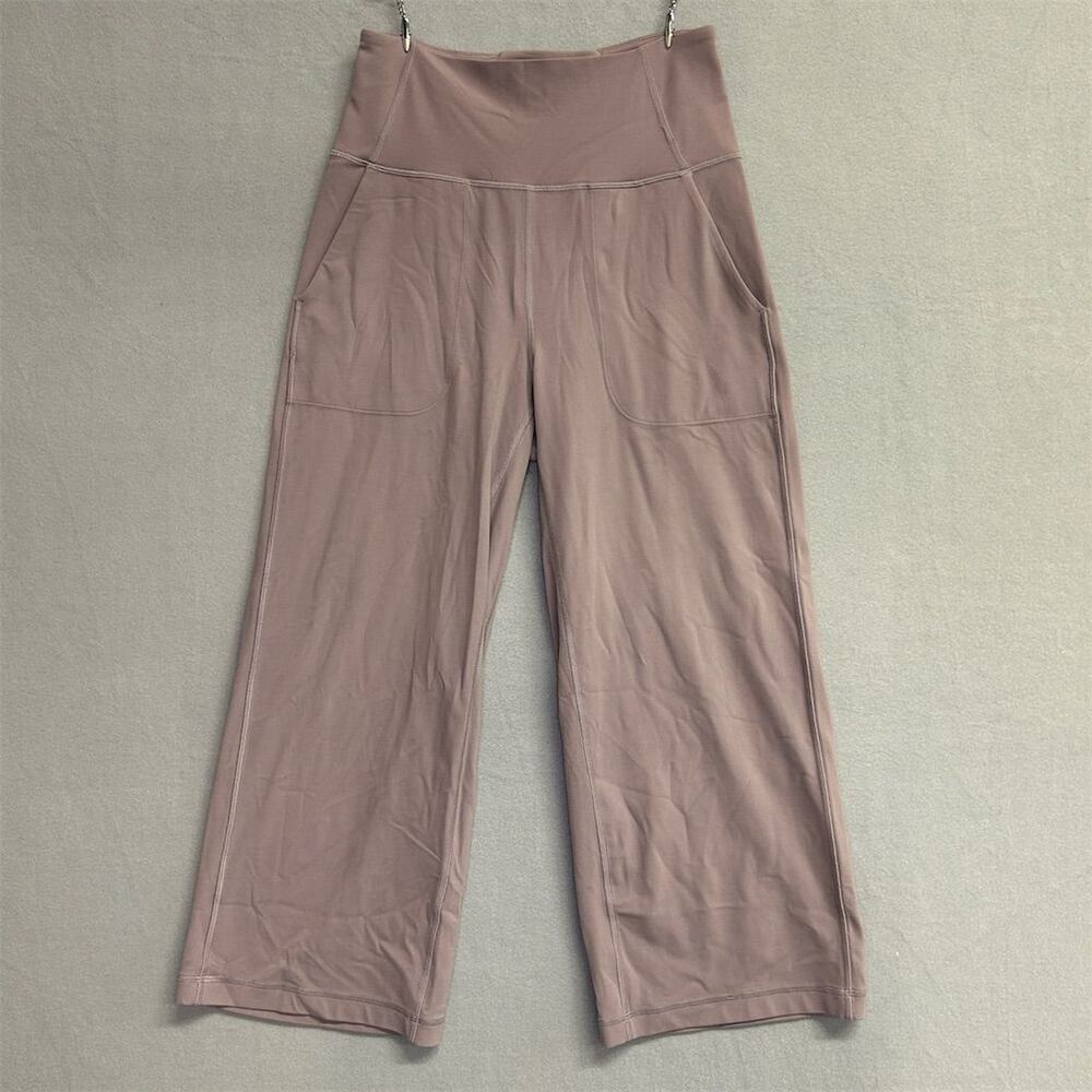 lululemon athletica Wide Leg Pants in Dusty Rose